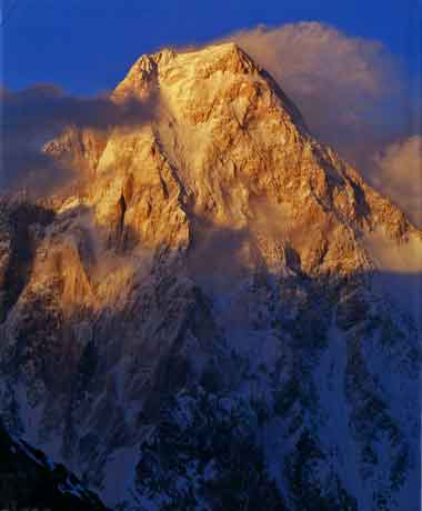 
Gasherbrum IV At Sunset - The Karakoram: Mountains of Pakistan book
